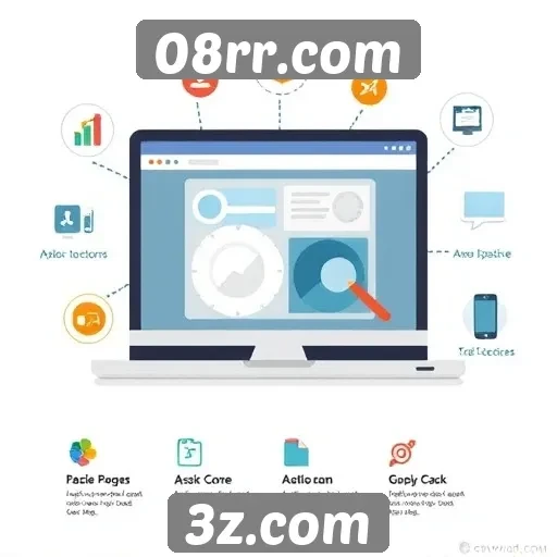 Visão geral das funcionalidades do site 08rr.com